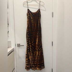 Ronny Kobo Zebra dress